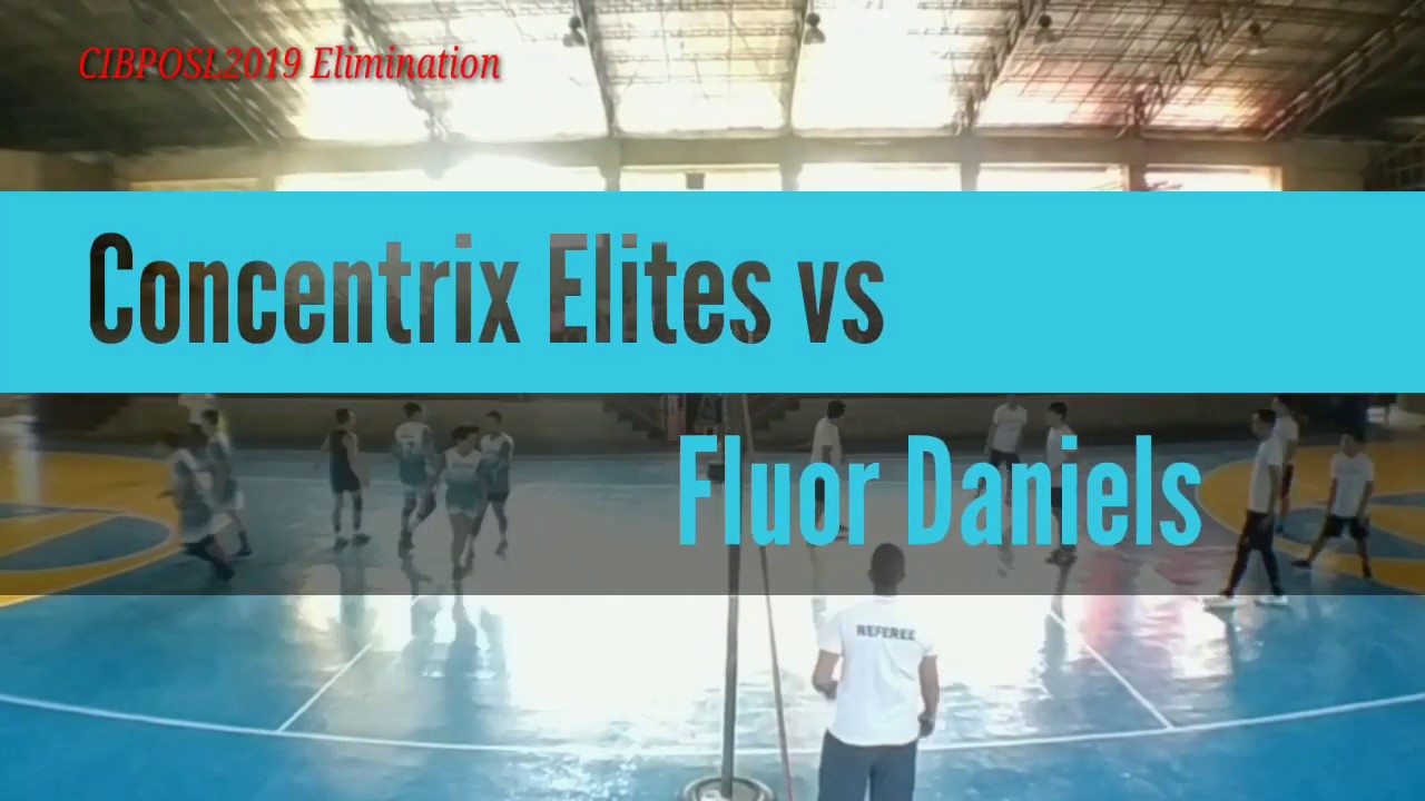 Cebu Inter BPO Sports League 2019 Concentrix Elites vs Fluor Daniels