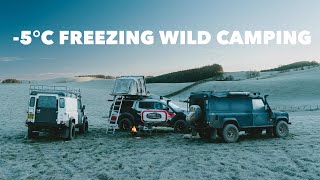 5°c FREEZING WALES WILD CAMP + ELAN VALLEY OFFROAD