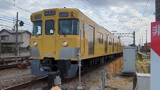 【警笛有り】西武2417F　南入曽車両基地での入換シーン