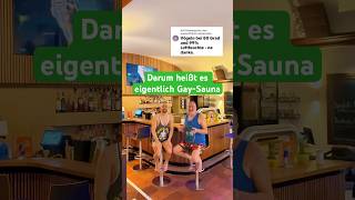 Warum heißt es eigentlich Gay-Sauna? Mehr Geschichte, als viele denken. Wusstest du das? #GaySauna