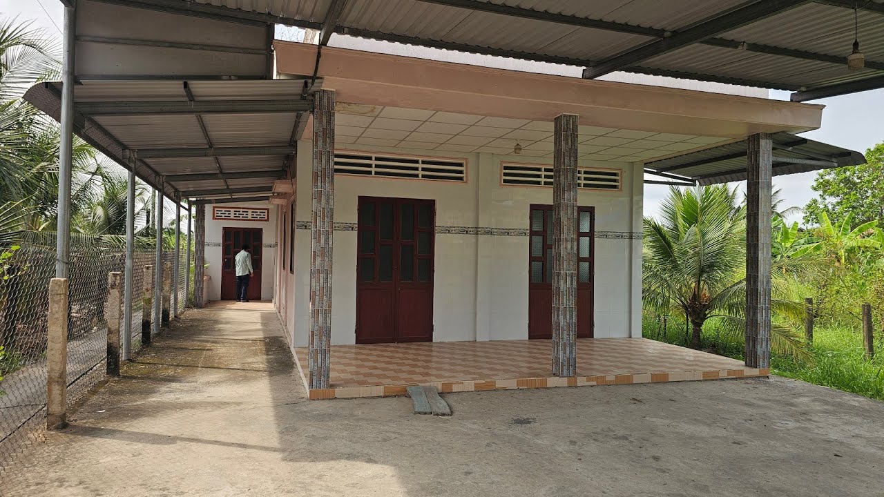 TẬP 4572:Nhà Vườn Có Thổ Cư, Mặt Tiền Đường Nhựa,Gần Chợ Trung Hòa Chợ Gạo