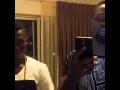 Sarkodie Freestyles with Strongman on a New Track