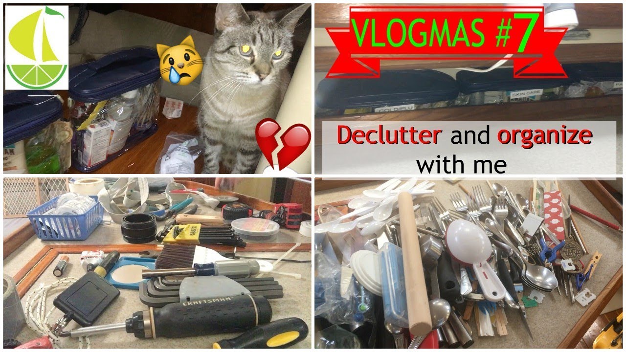 Organizing on the Sailboat - VLOGMAS