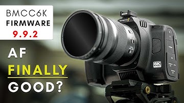 Blackmagic AF FIX? New Firmware Tested on 3 Lenses — Cinema Camera 6K Autofocus Review