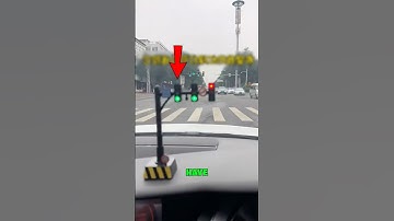 Een stoplicht... in je auto?! 🤯