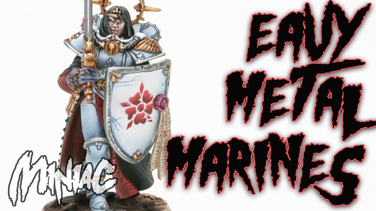 WARHAMMER 40K ADEPTA Sororitas: Sisters of Battle - Squad bien peint