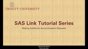 Making Additional Accommodation Requests in SAS Link