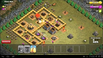 Clash of Clans Point Man 3 Star Campaign Guide - TH6