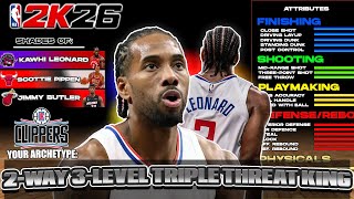 Crazy My Iso Lock Kawhi Leonard Build Is Unstoppable On Nba 2K26