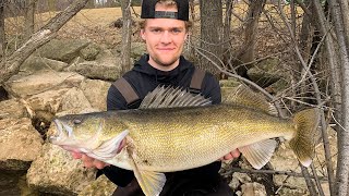 Walleye Fishing from SHORE (How To Be More Successful)