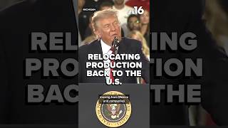 White House: Trump is bringing manufacturing back to America