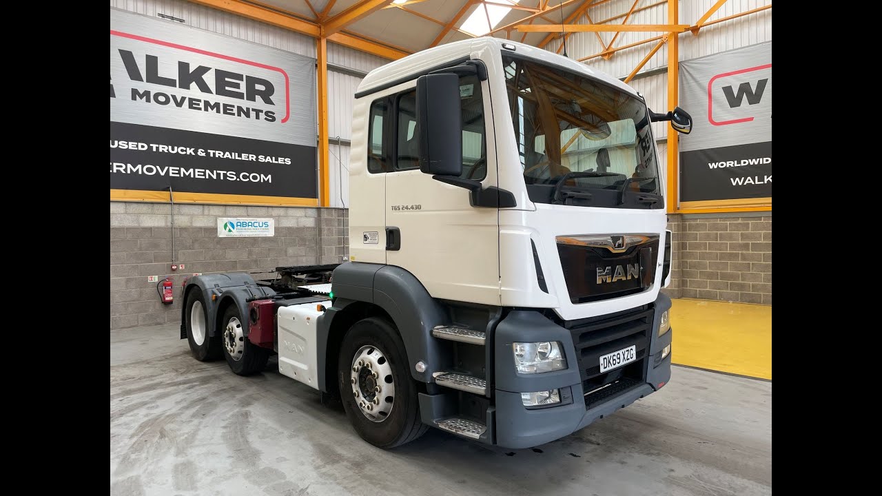 SOLD: MAN TGS 24.430 LX *EURO 6* 6X2 PET REGS TRACTOR UNIT - 2019 - DK69 XZG