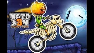 Moto X3M Spooky Land poki lvl 28 20.27 