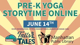 PreK Summer Reading Animal Yoga Storytime with Ms. Hannah