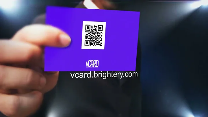 vCard - New revolutionary business cards