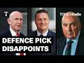 Ex Head Of British Army ‘Disappointed’ At New Defence Sec But Praises Chancellor