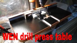 Unboxing and Setting Up the WEN DPA2513 24"x12" Drill Press Table