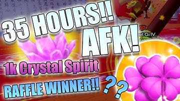 30 Hour AFK Grind and Crystals Spending in Weapon Fighting Simulator - WFS
