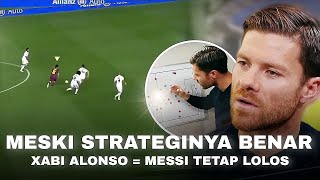 Meski Tau Cara Menghentikan Messi, Inilah Alasan Xabi Alonso Tak Pernah Hentikan Messi di Lapangan