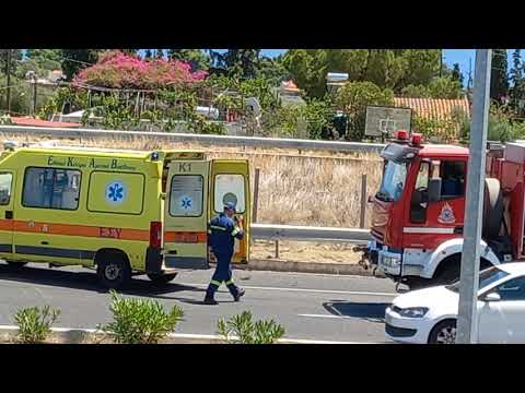 Άγιοι Θεόδωροι: Σοβαρό τροχαίο με εγκλωβισμό στην Εθνική οδό Αθηνών Κορίνθου