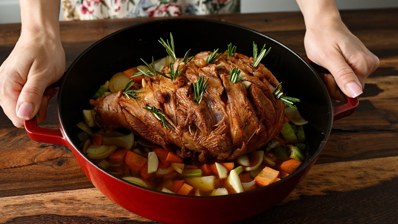 🔥😋 Боже, как вкусно! Канадская домохозяйка научила меня готовить ножку индейки!