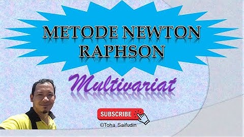 METODE NUMERIK | Newton Raphson Multivariat