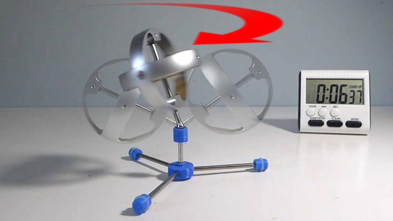 #MESExperiments 15: Gyroscopes Tend to Rise Until Precession Rate Has Peaked #Interesting