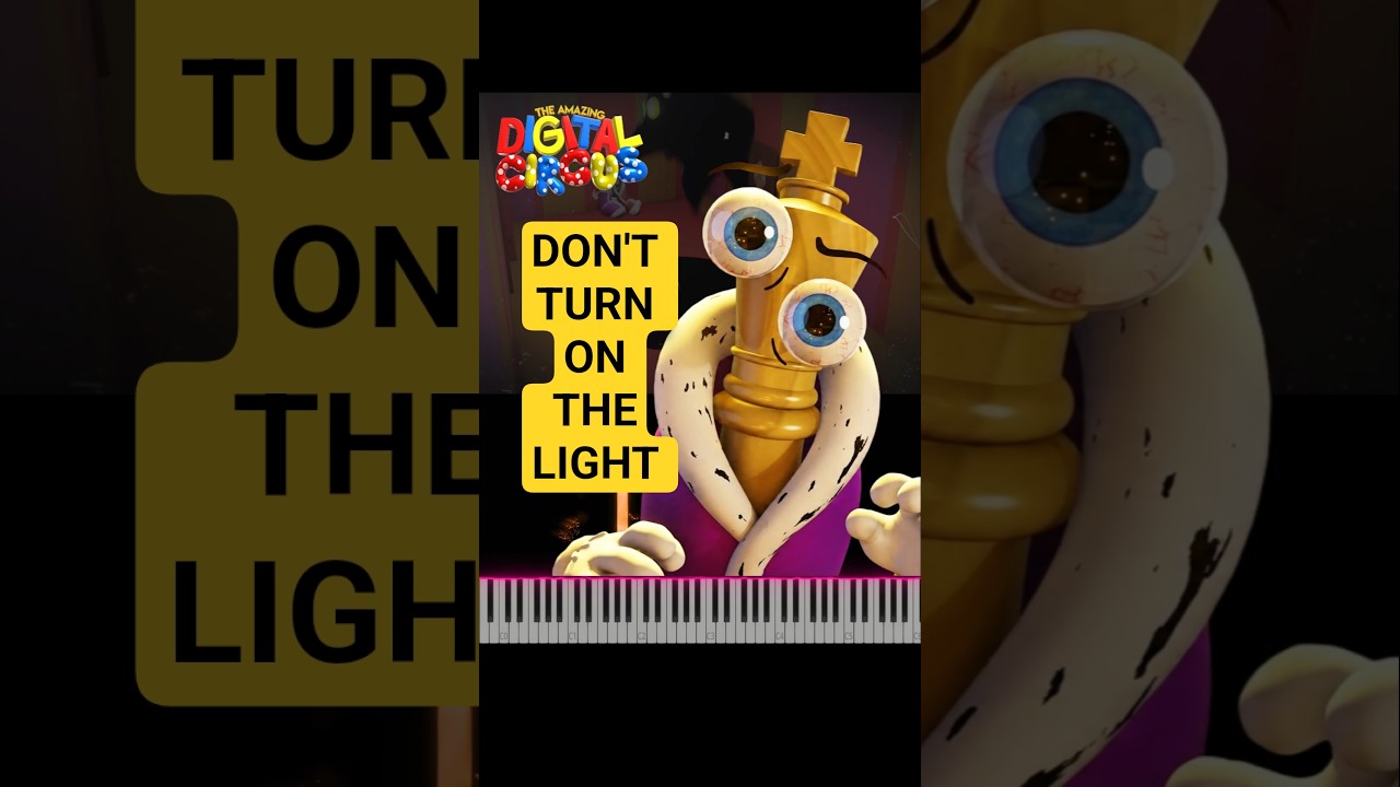 DON'T TURN ON THE LIGHT - Piano Cover (Chorus Part 2) 🎹 #shorts #tadc