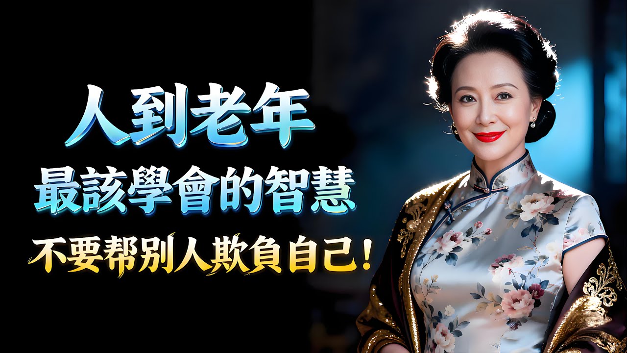人到老年，最該學會的智慧，不要幫別人欺負自己！#中老年生活 #人生哲理 #生活經驗