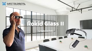 KACA MATA VIRTUAL REALITY ROKID GLASS 2 ANDROID BIOSKOP MINI HD VIDEO