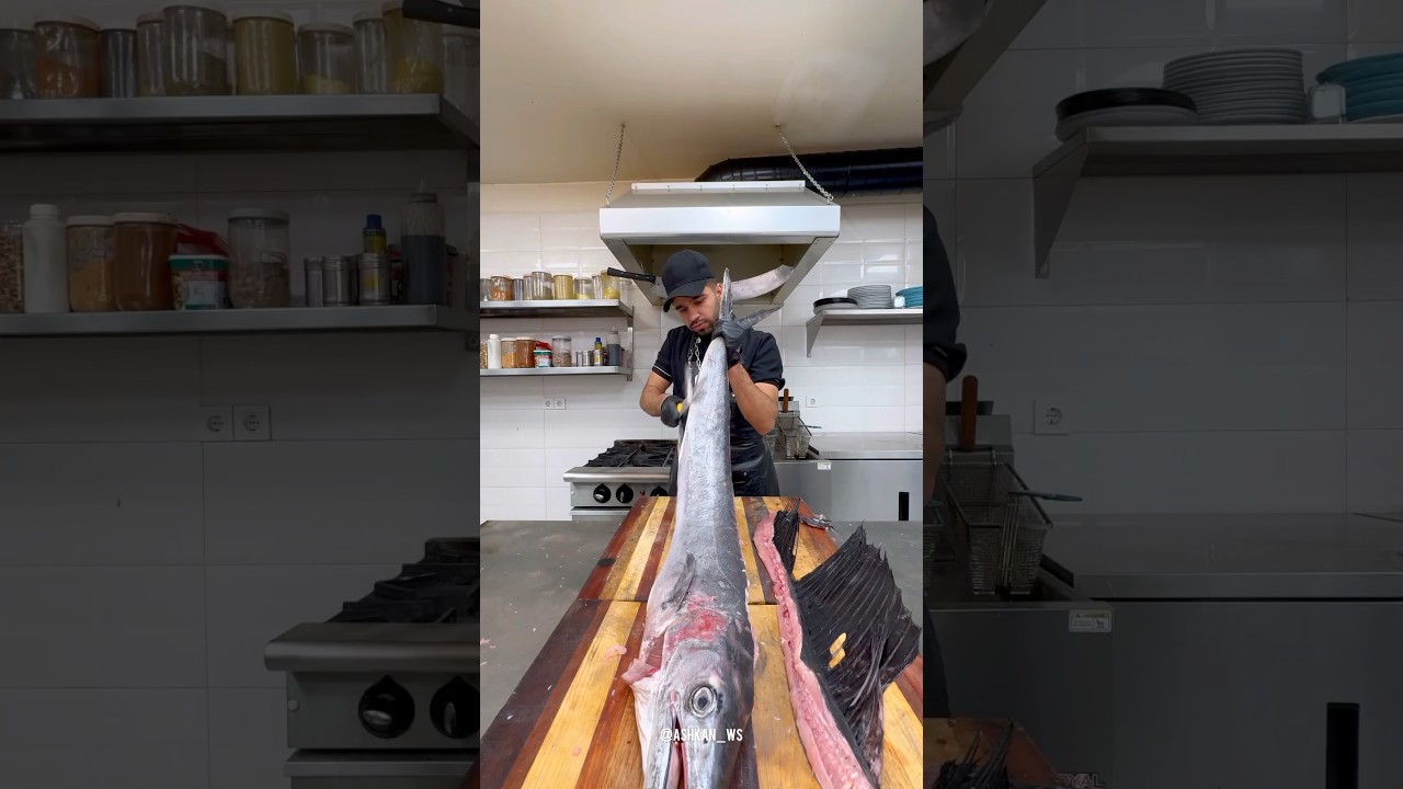 Southern Special: Black marlin fish with rice recipe 🐟🐬🍚🔥