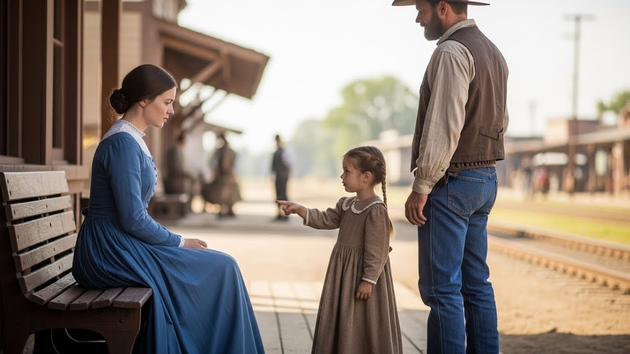 No One Came to Claim the Bride — Until a Cowboy’s Daughter Whispered, “I Chose You for My Daddy ”