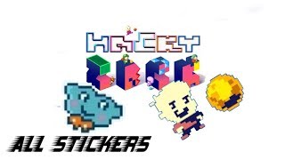 BHA Plays Hackyzack - Part 1 - All Stickers