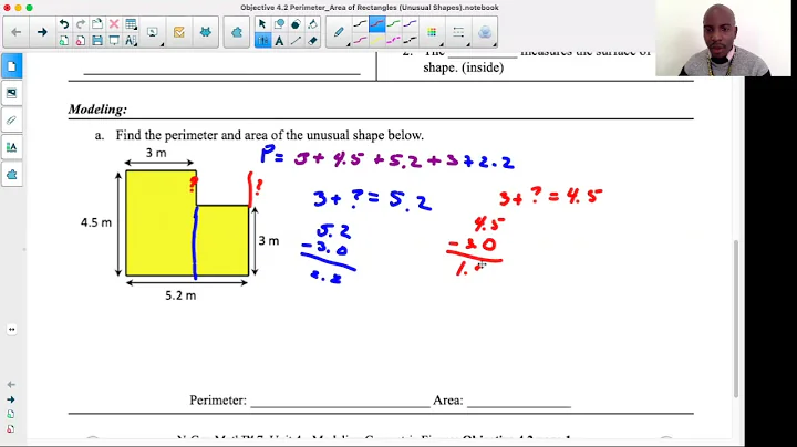 Objective 4.2 Perimeter/Area of Unusual Shapes (Math 7)