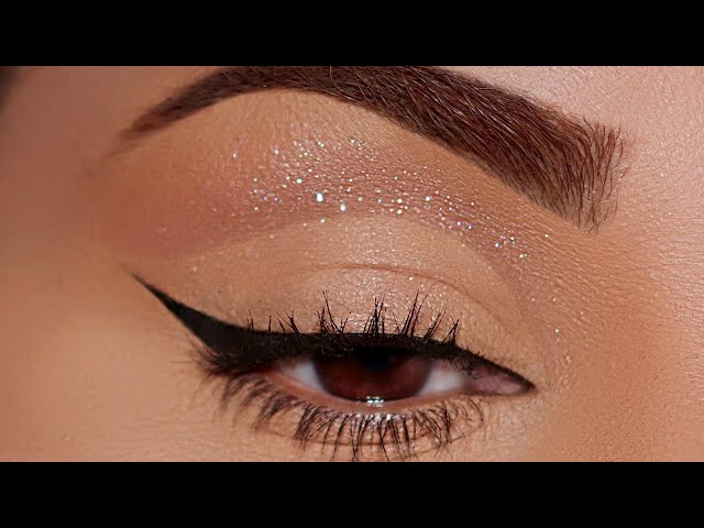 Glitter on HOODED EYES? Expand Lid Space and try t...