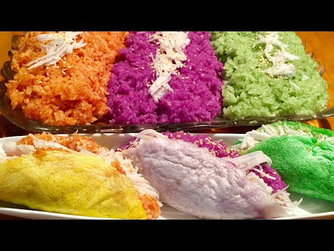 CÁCH NẤU XÔI 3MÀU MềM DẺO THƠM NGON MÀU ĐẸP how to cook sticky rice with 3 colors