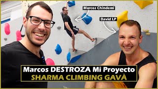 Marcos DESTROZA mi proyecto | En Sharma Climbing Gavà