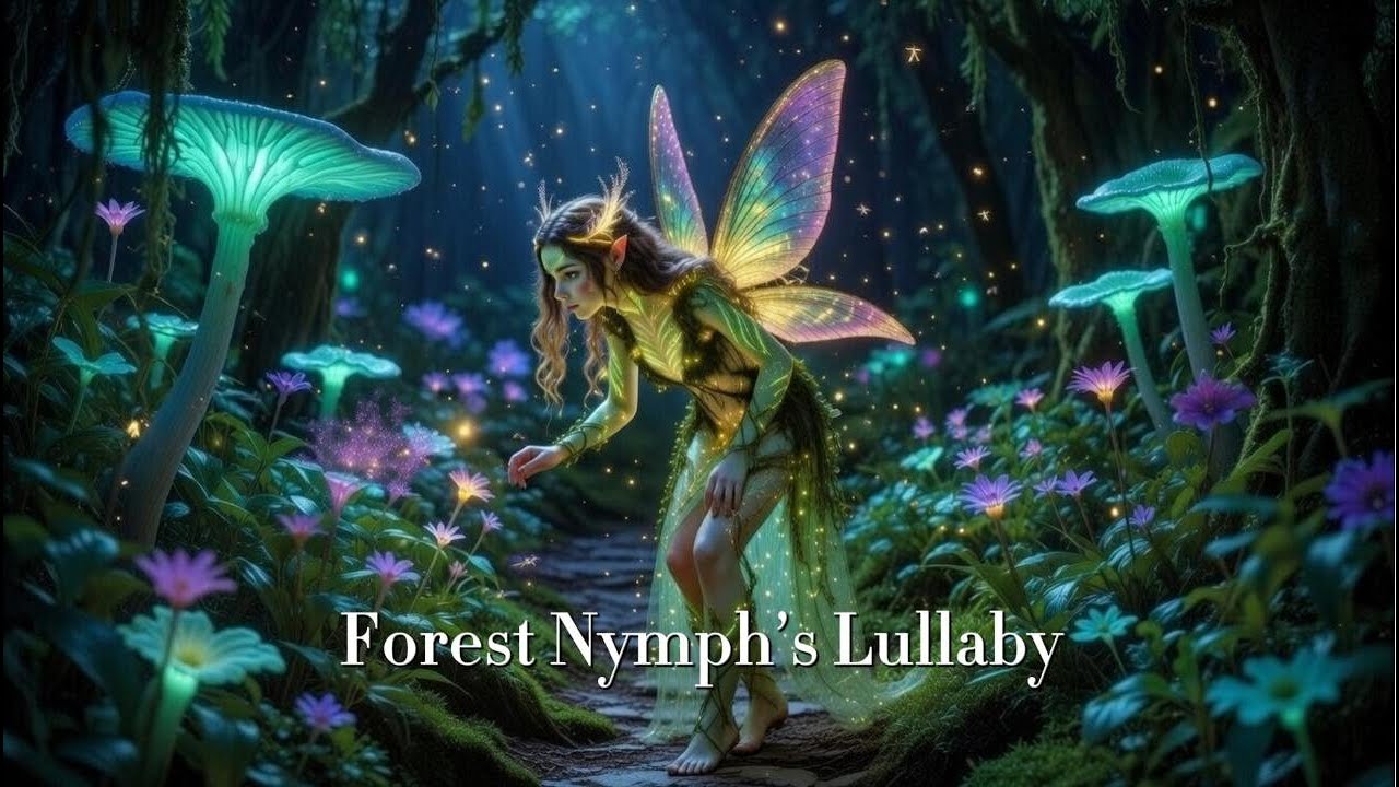 Forest Nymph’s Lullaby | Enchanted Forest Fantasy Music 🌙