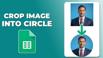 How to crop an image in google sheets into a circle