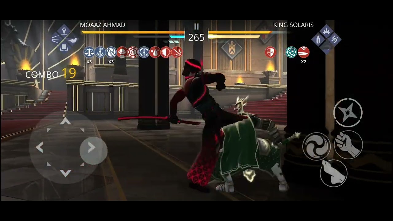 DIVINE JUDGE lvl 6 vs KING SOLARIS | shadow fight 3 