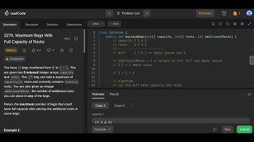2279. Maximum Bags With Full Capacity of Rocks | Leetcode | Daily Challenge