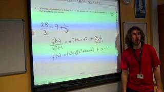 C4 Algebra OCR January 2012 q1