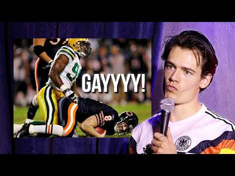 German Roasts American Football! Mario Adrion | Stand Up Comedy