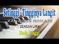 Download Lagu SETINGGI TINGGINYA LANGIT [KARAOKE] ROHANI NADA TINGGI E=DO