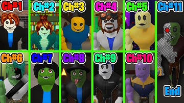 Bakon - All 11 Endings - Roblox (Chapter 1 - Chapter 11)