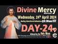 Live day  24 divine mercy online retreat  wednesday  24 april 2024  drcc