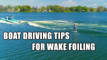 Beginner Foiling Tips - Boat Driving