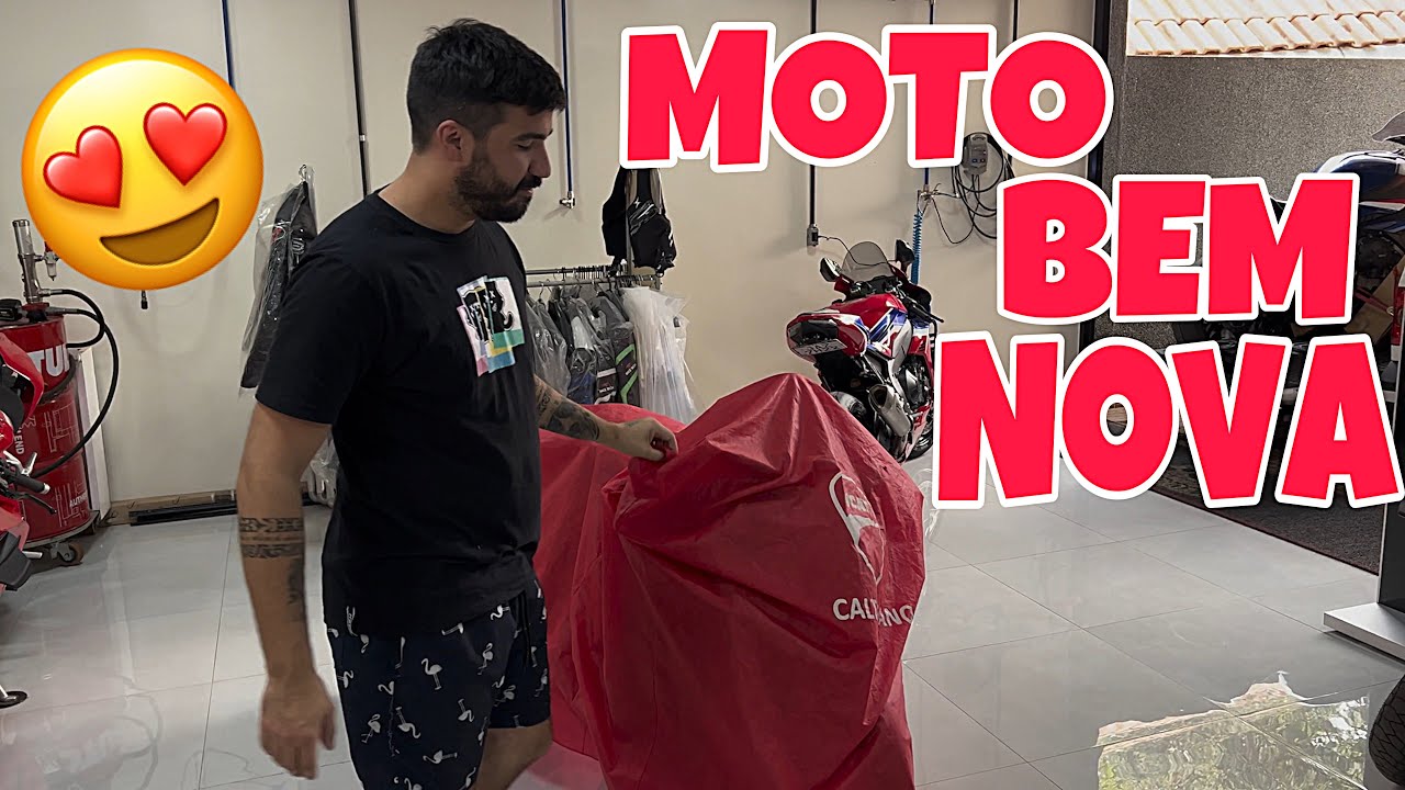 ESSA É A MINHA NOVA MOTO RARA | TRANSFORMEI ELA