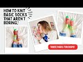 How to Knit Basic Socks that aren&#39;t BORING!!