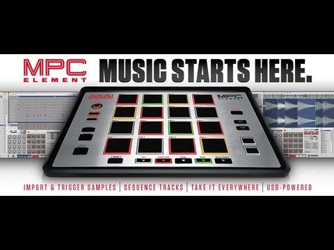 UNBOXING THE AKAI MPC ELEMENT